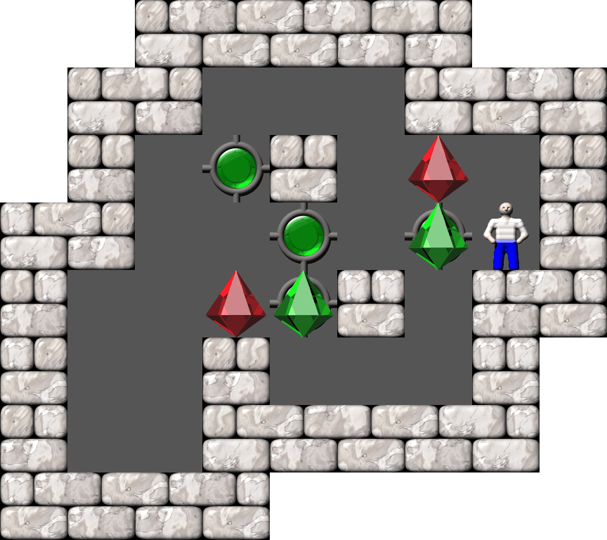 Sokoban Scoria 2 level 12